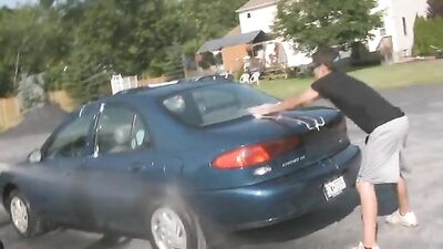 Gay Car Wash: Men in Heat!