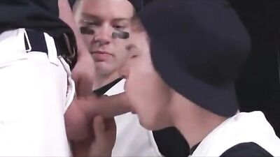 Locker Room: Hardcore Action with Group Sex