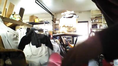 Smoking in the garage