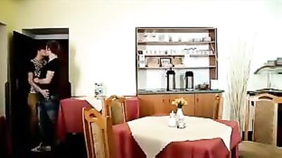 Gay Porn Reunion: Bareback Action in the Dining Room