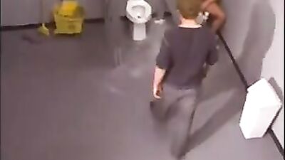 Cop Shower Stall Shenanigans - Public Bathroom Mayhem!