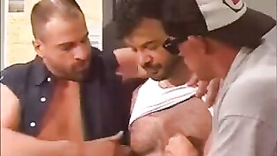 Glory Holes & Cum Shots Public Crapper Orgy!