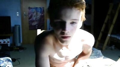 Brotherly Love: Caught Web-Cam Handjob with Cute Teen Boy