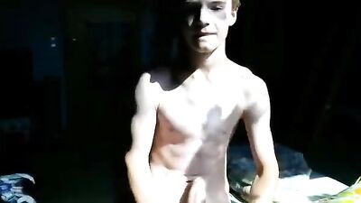 Brotherly Love: Caught Web-Cam Handjob with Cute Teen Boy