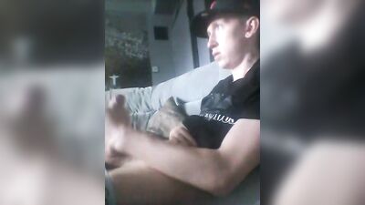 Gay Porn Action Handjob - WATCHING PORNO!