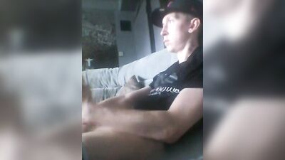 Gay Porn Action Handjob - WATCHING PORNO!