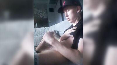 Gay Porn Action Handjob - WATCHING PORNO!