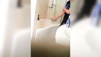 Shower Cam Shenanigans with Parker - A Gay Porn Video!