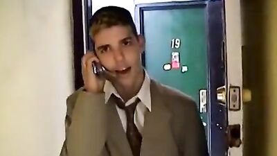 Gay Teen Escapes After-School Routine for Sensual Solo Play and Cum Shots