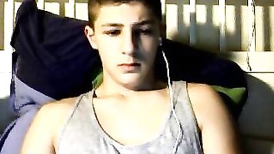 German Boy Cumshot Webcam - Str8 Straight Mans Hot Solo Shoot!