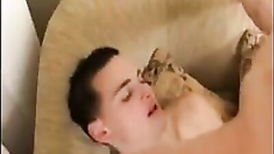 Two on the Sofa Get Busy - A Gay Porn Video with Action and Bareback Fun