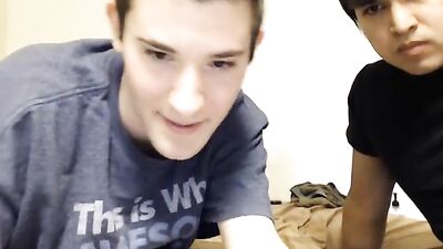 Gay Couple Heats Up Webcam Show with Steamy Action!