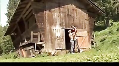 German Farmboy Bonks Tourist - Explosive Action Cum Shots and Ass Play!
