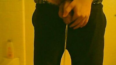 Golden Shower Thrills - Straight Boys Bathroom Cam