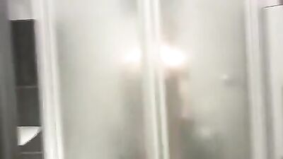 Young & Old Shower Splash - A Teen and Mature Man Action Showdown!