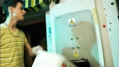 BB In Cellar 3some Party Boys - Hardcore Action Bareback Ass Play