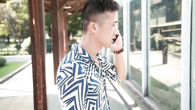 Chinese Boys Sexy Workout and Wanking Adventure