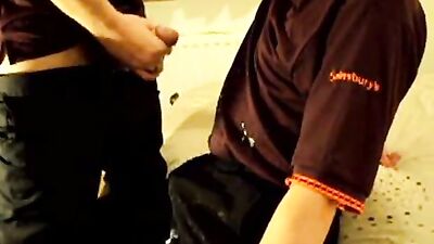 Cum on friends: The Ultimate Work Shirt Orgy