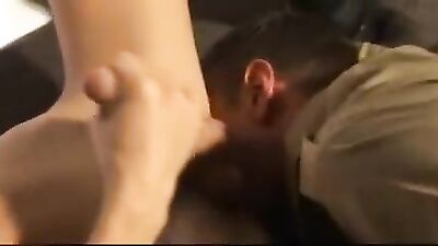 British Soldier Fucks A Cadet: Action Cum Shots