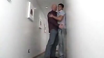 Gay Porn: Dad and His Boy Take a Shoot - Action Father and Step Son