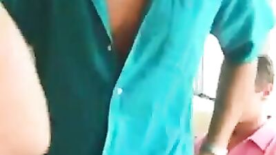 Two Boys Jake Off in Front of Window!!