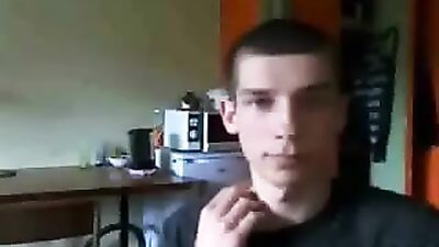 He Cums Twice Again - Web-Cam Solo Gay Porn Video!