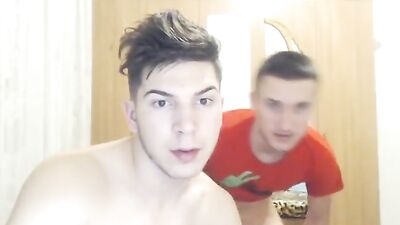 2 Romanian Guys on Cam: Amateur Web-Cam Porn Experience!