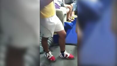 Brazilian Buddies on Bus: Amateur Gay Porn Action!