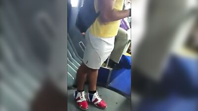 Brazilian Buddies on Bus: Amateur Gay Porn Action!