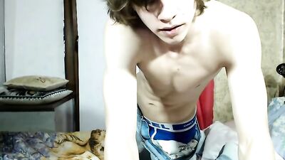 Gay Porn Amateur Web-Cam Solo Experience!