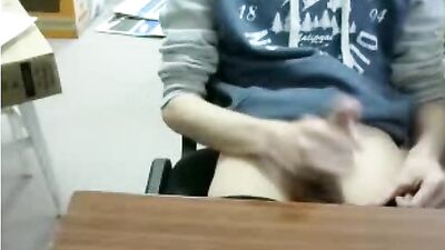 Young Office Hand Job: Hardcore Fingers and Toes Action!