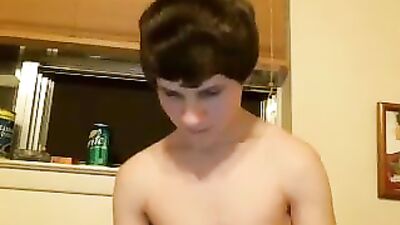 Adorable Webcam Cum Shots: A Solo Gay Porn Adventure!