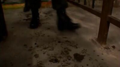 Soaked from the Rain - Action Gay Porn Video