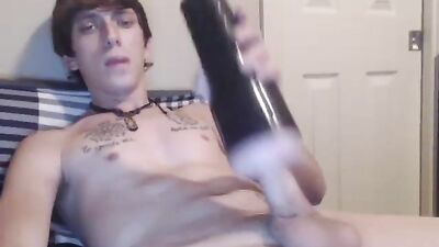 Straight Guys Fleshlight Fun - Gay Porn Video
