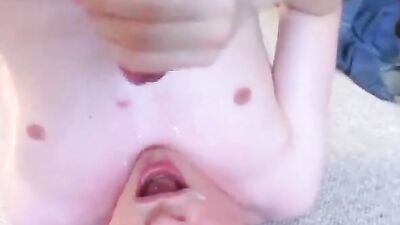 Self Cum Eater Returns with Amateur Fetish Cum Shots!