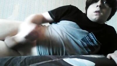 Busting Balls on His Bed! Cum Shots and Solo Orgasms Guaranteed