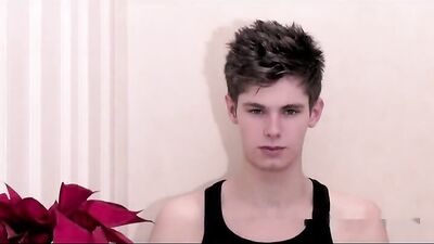 Young & Adorable Henry Shows It All - A Solo Gay Porn Video!