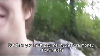 Outdoor Cash-Fueled Public Sex - Action Bareback