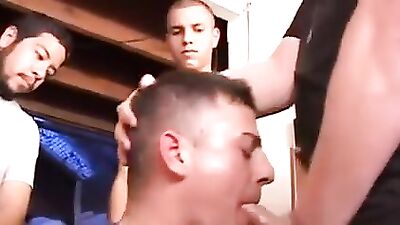 Hungry Thirsty Boys: Action Cum Shots Group Sex!