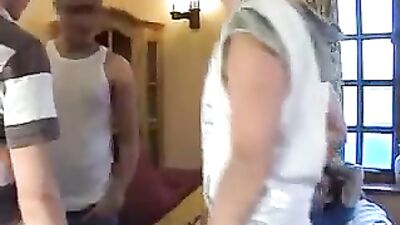 Out for a Walk - The hottest bareback group sex in town!