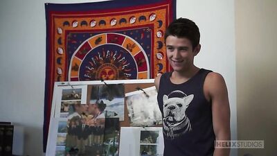 Cum Shots Oral Ass Play with Evan Parker and Davey Brooks!