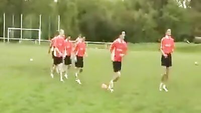 After Practice: Hardcore Bareback Action with Muscular Guys