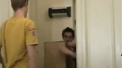 Delivety Boys - Action Bareback Cum Shots!