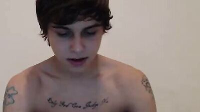 Slim Boy Wanks: Amateur Solo Big Cocks Explosion!