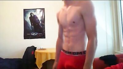 Gay Muscle Boys Solo Cum Shots! Ohmibod Buff Wanker Delight!