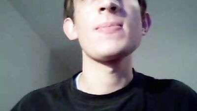 Alaskan Boy With Helping Hand: Hairy Cock Explosion!