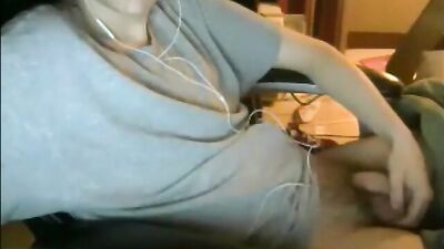 Boys Sperm Bank Over His Shirt - An Amateurs Blissful Cumshot!