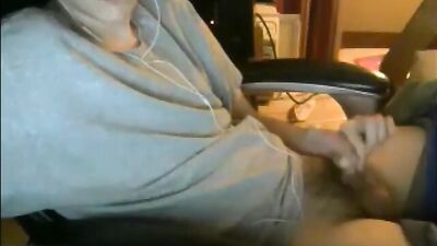 Boys Sperm Bank Over His Shirt - An Amateurs Blissful Cumshot!