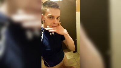 Public Toilet Cum: Amateur Big Cocks Hot cum