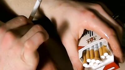 Smoking Cum Shots Big Blond Boys: Boy Wank Cum!